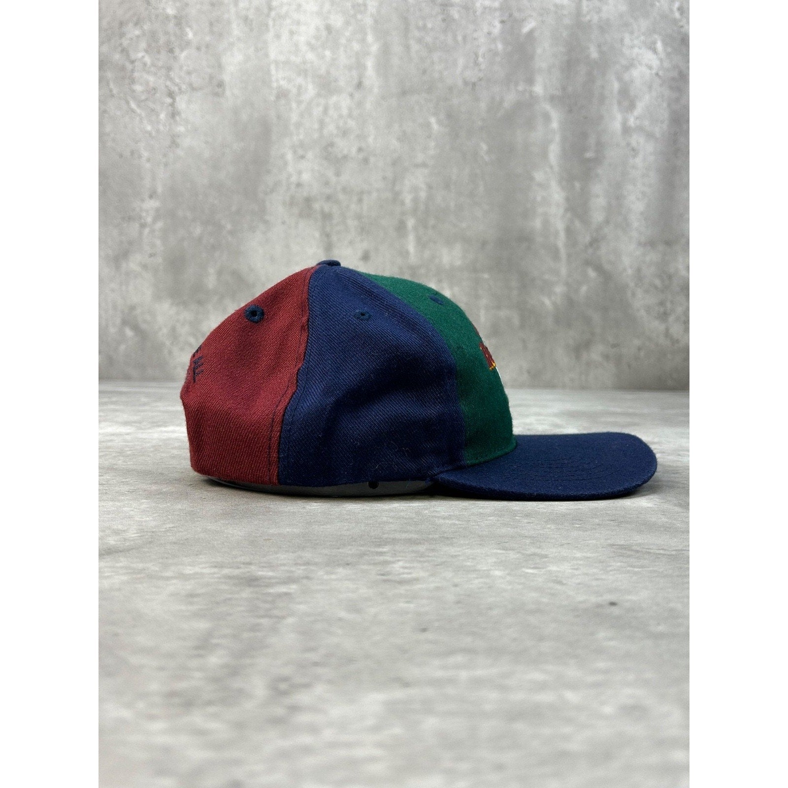 Vintage 90s Hard Rock Cafe Miami Embroidered Destination Snapback Hat OSFA