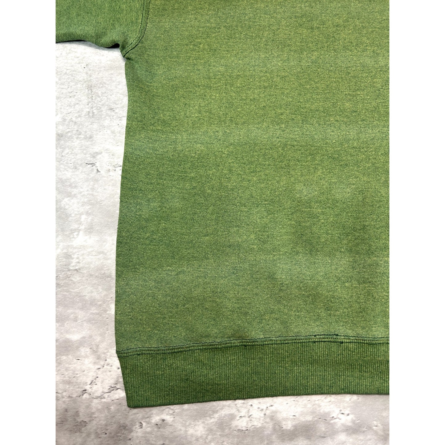 Vintage 90s GAP Spellout Logo Earth Tone Graphic Sweatshirt Size XL Green