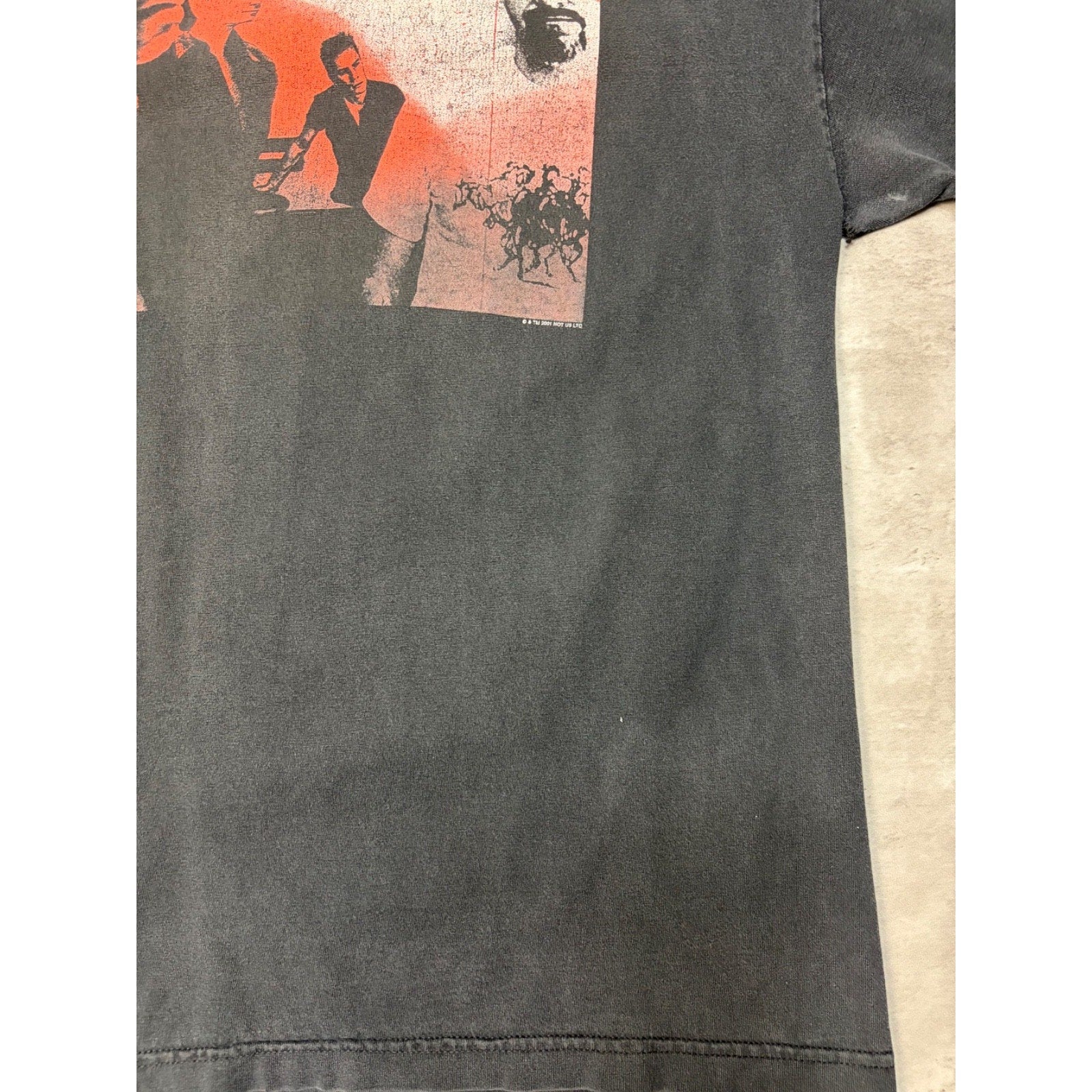 Vintage 2001 U2 The Goal Is Elavation Pop Rock Music Band T-Shirt Size Medium