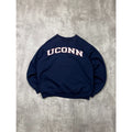 Vintage Uconn Huskies NCAA Spellout Graphic Champion Sweatshirt Size Medium