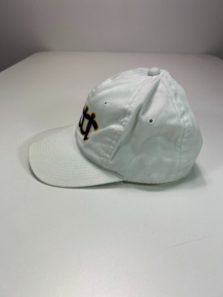 Vintage 90s Pitt NCAA Sports Specialties Embroidered Spellout Snapback Hat OSFA