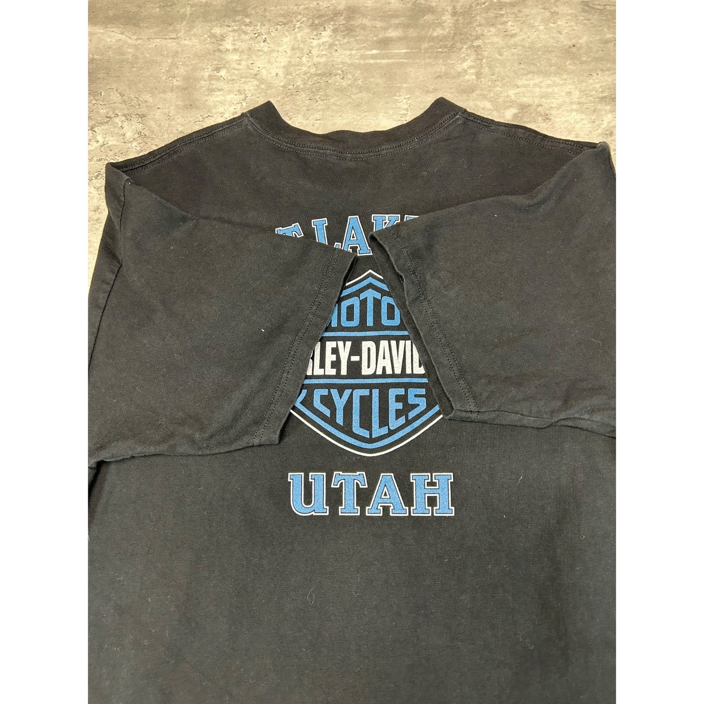 Vintage 1998 Harley Davidson Heaven Winged Engine Graphic T-Shirt Size XL