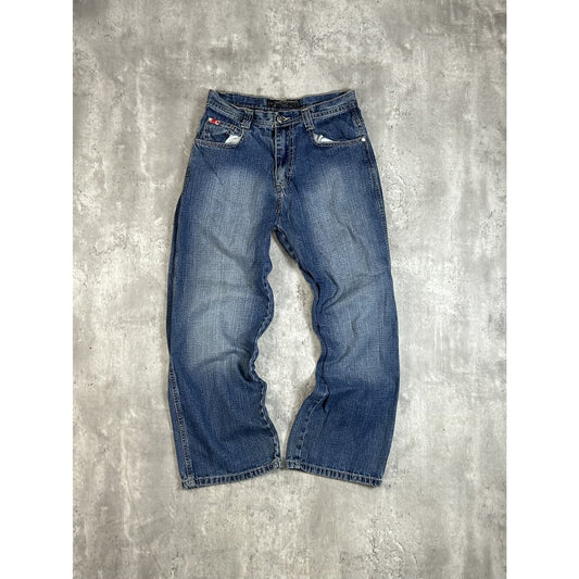Vintage Y2K Southpole Medium Wash Denim Pants Size 29 Blue