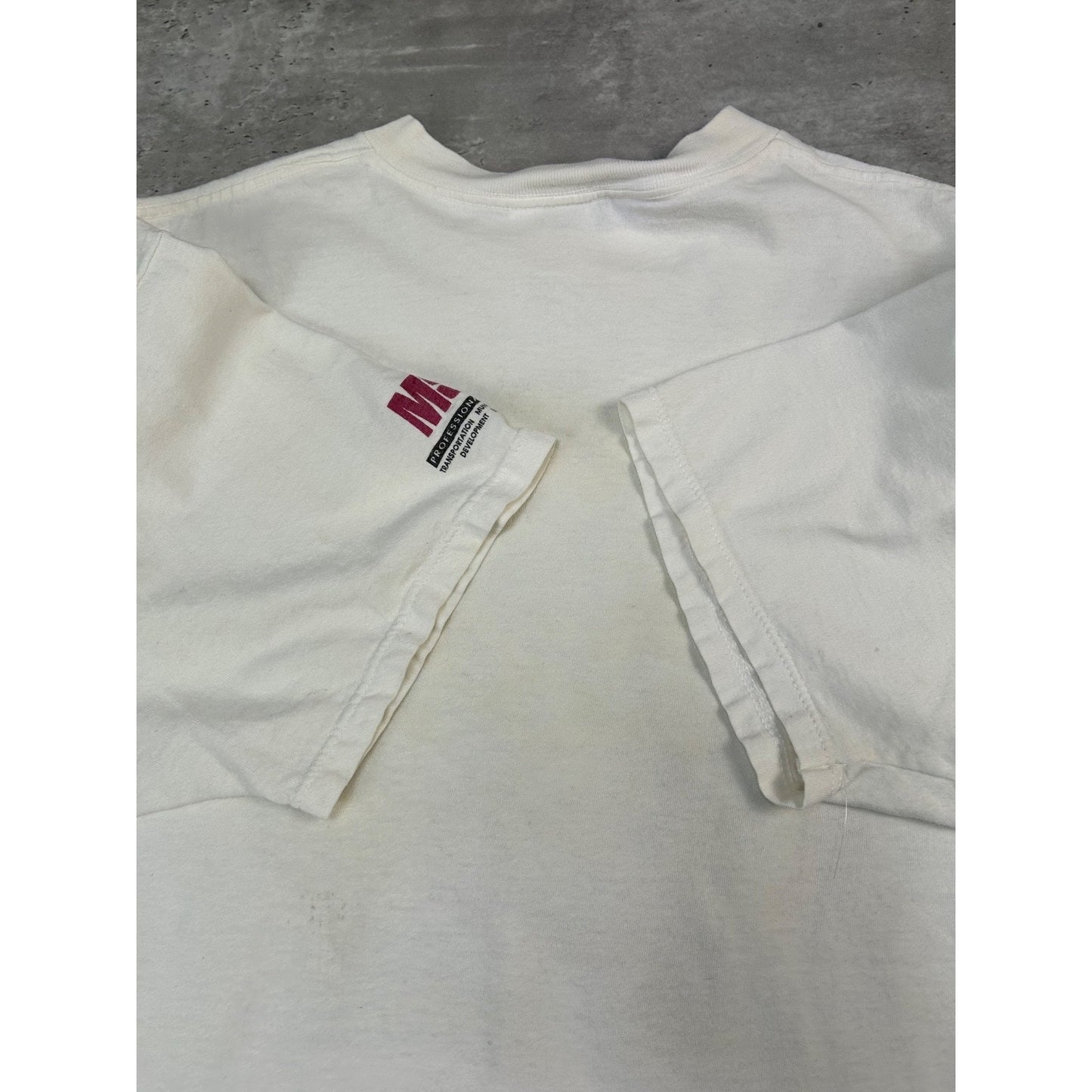 Vintage 1996 Earth Day Nature Animal Graphic T-Shirt Size XL White