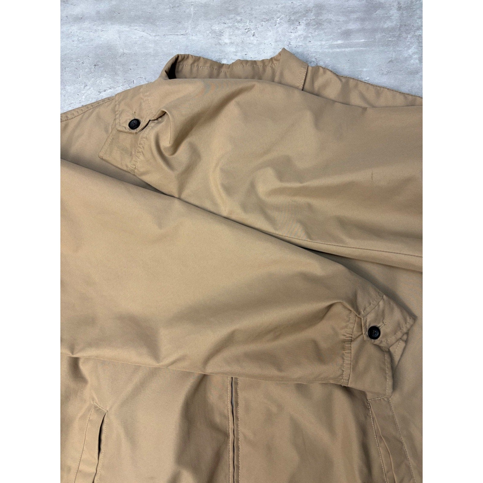 Vintage Chaps Ralph Lauren Embroidered Tonal Crest Harrington Jacket Size XL