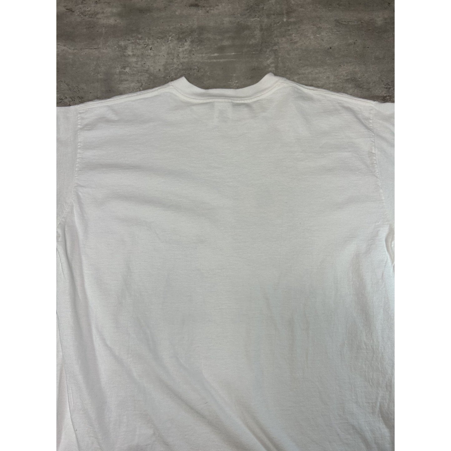Vintage 90s God At His Computer Comedy Cartoon Graphic T-Shirt Size XL