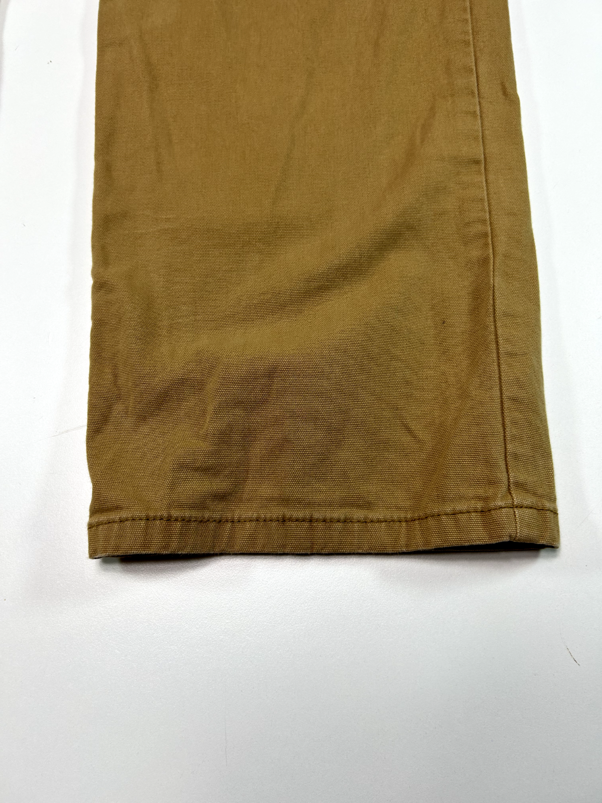 Carhartt Relaxed Fit Canvas Workwear Five Pocket Pants Size 34 Tan