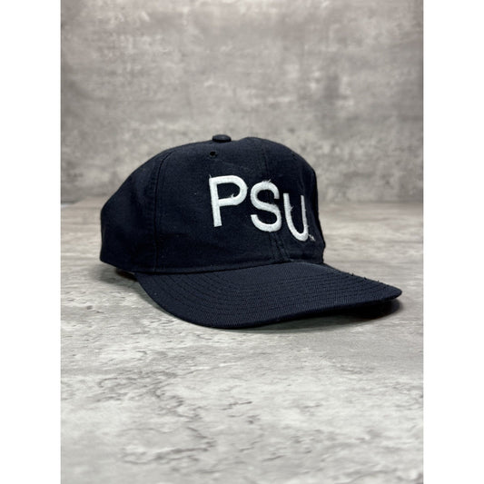 Vintage 90s Penn State University NCAA Embroidered Spellout Snapback Hat OSFA