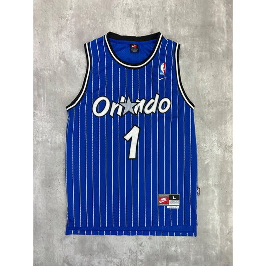 Vintage Penny Hardaway #1 Orlando Magic NBA Nike Basketball Jersey Size XL