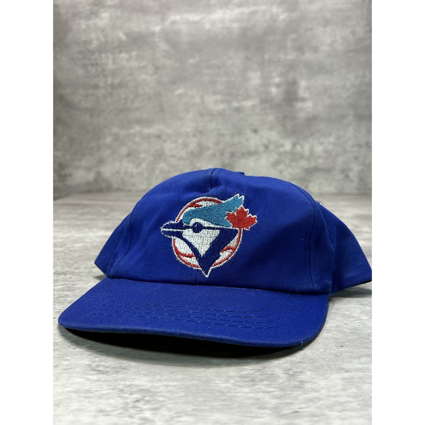 Vintage 90s Toronto Blue Jays MLB Embroidered Logo Baseball Snapback Hat OSFA