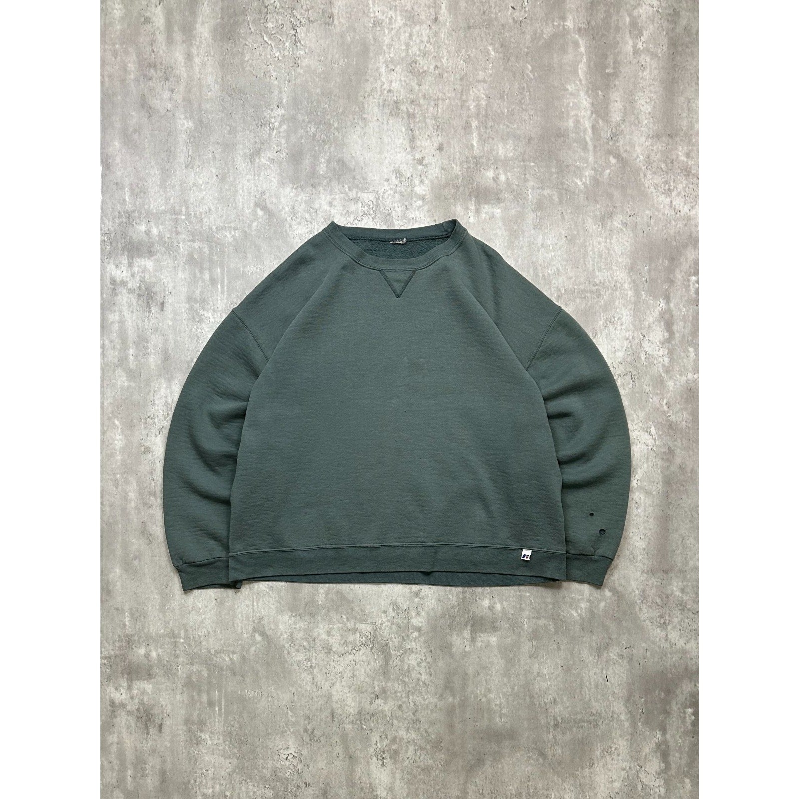 Vintage 90s Russell Athletic Blank Pullover Crewneck Sweatshirt Size XL