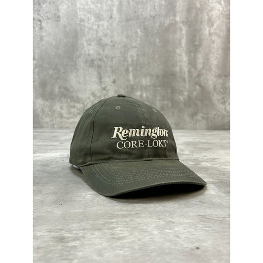 Vintage Remington Core-Lokt Embroidered Spellout Strapback Hat OSFA