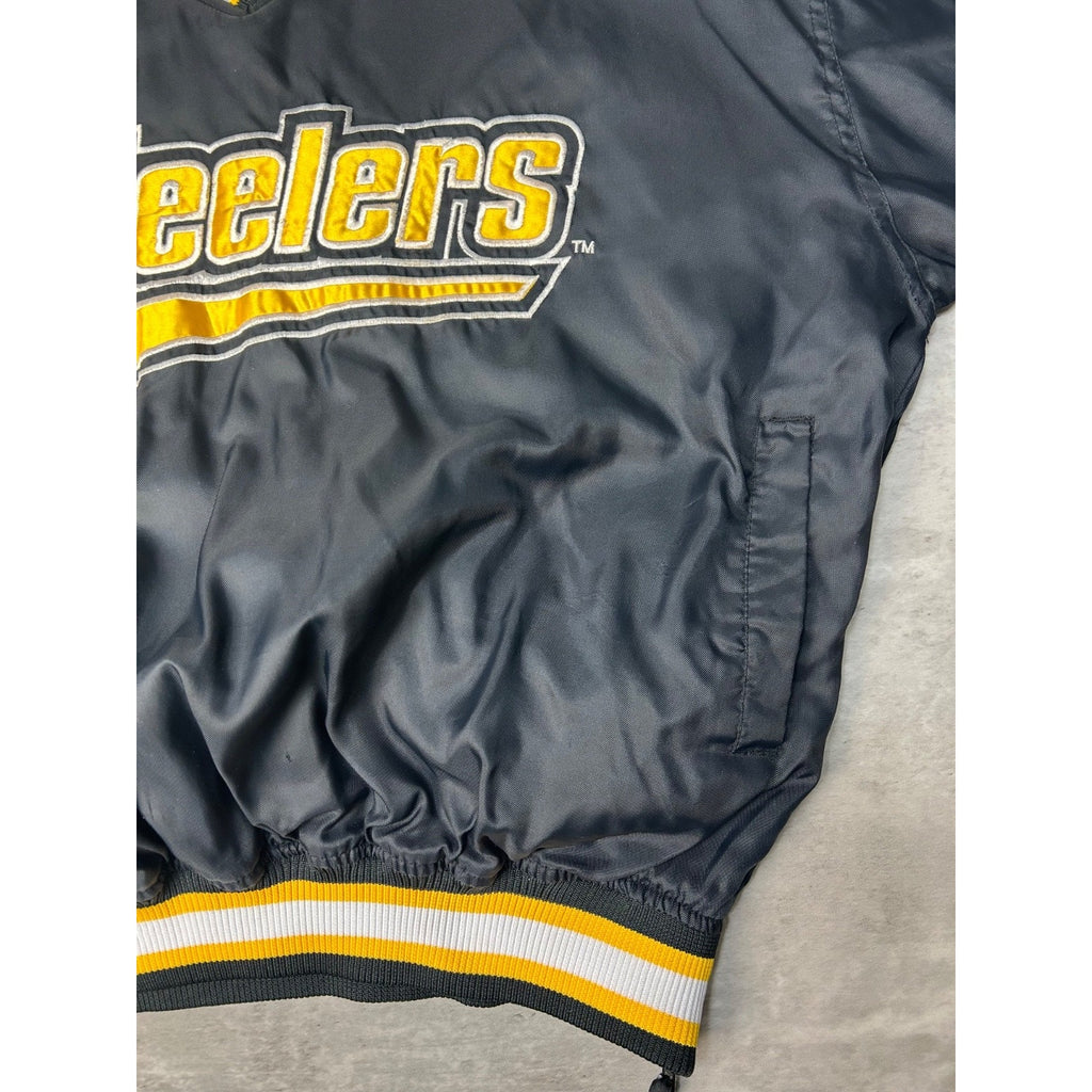 90s Pittsburgh Steelers NFL Starter Windbreaker Football Jacket Size Medium