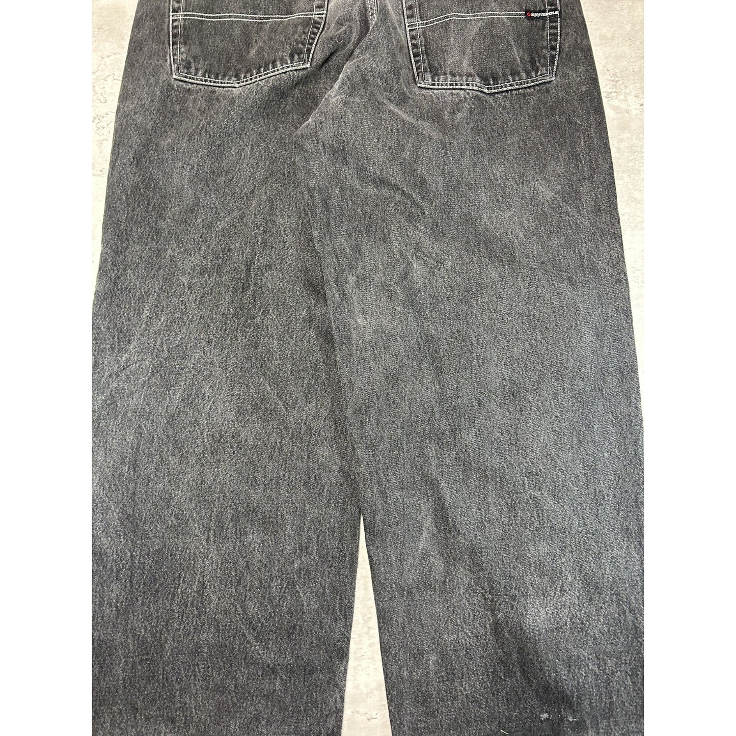 Vintage Y2K South Pole Baggy Fit Black Denim Pants Size 40