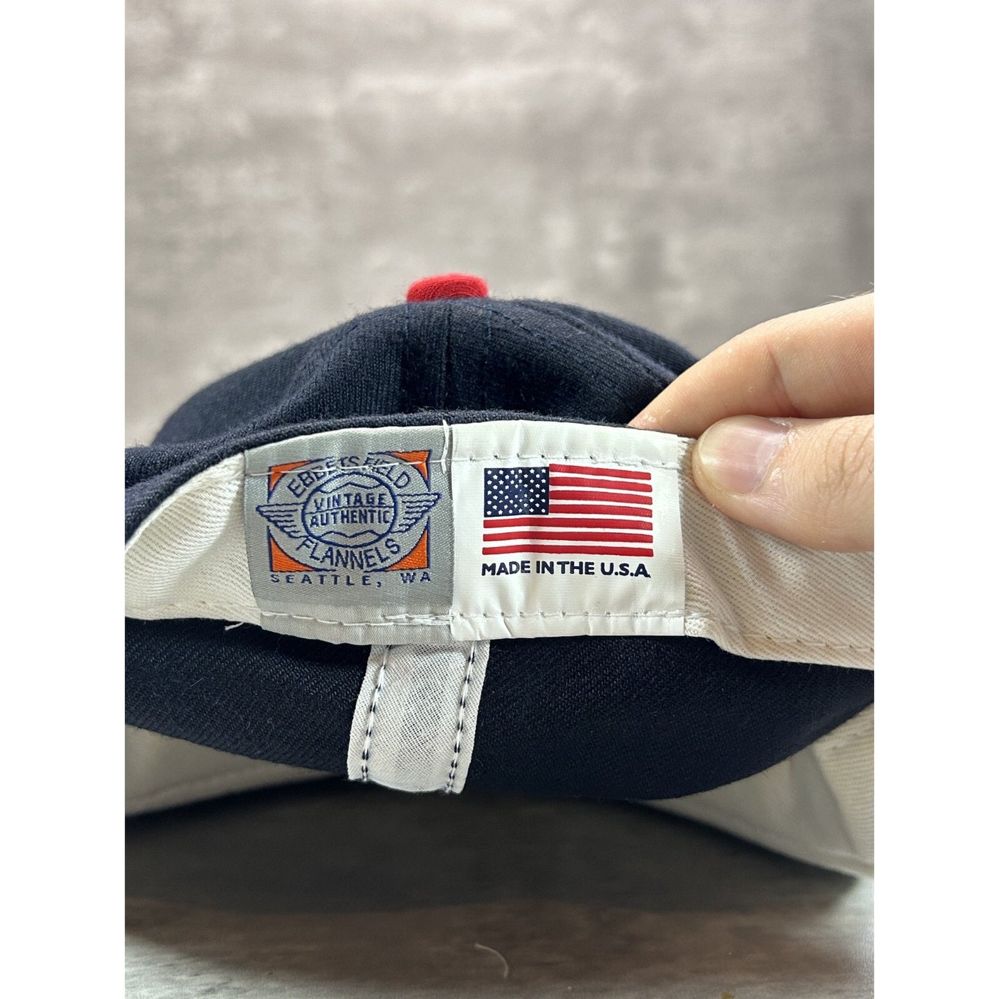Vintage Idaho Falls Braves Pioneer League Embroidered Baseball Fitted Hat OSFA