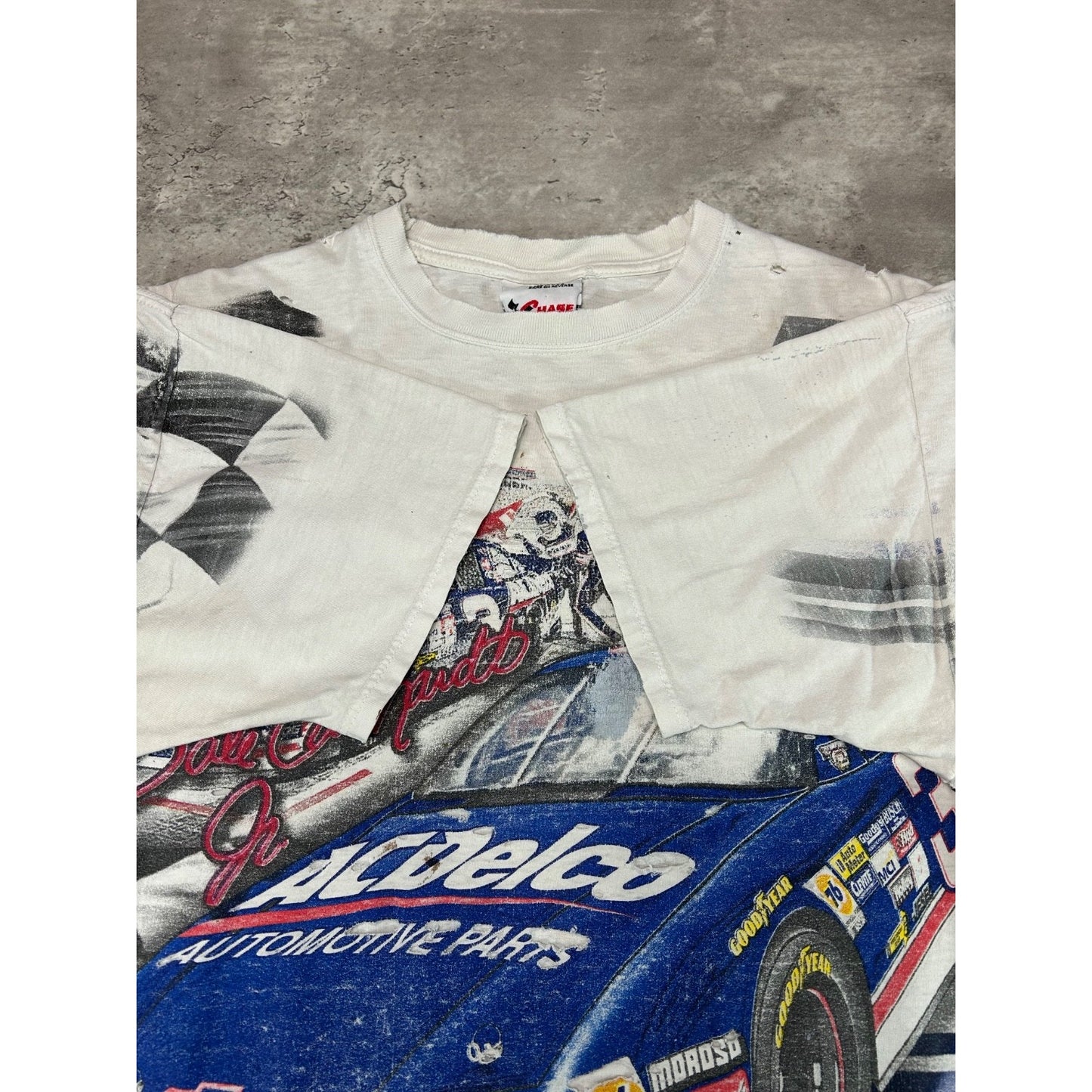 Vintage Dale Earnhardt #3 Nascar Racing All Over Print T-Shirt Size Large