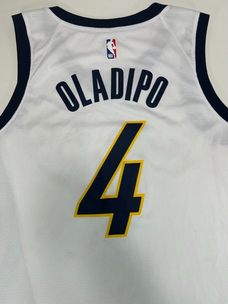 Victor Oladipo #4 Indiana Pacers NBA Swingman Nike Basketball Jersey Size 52 XL