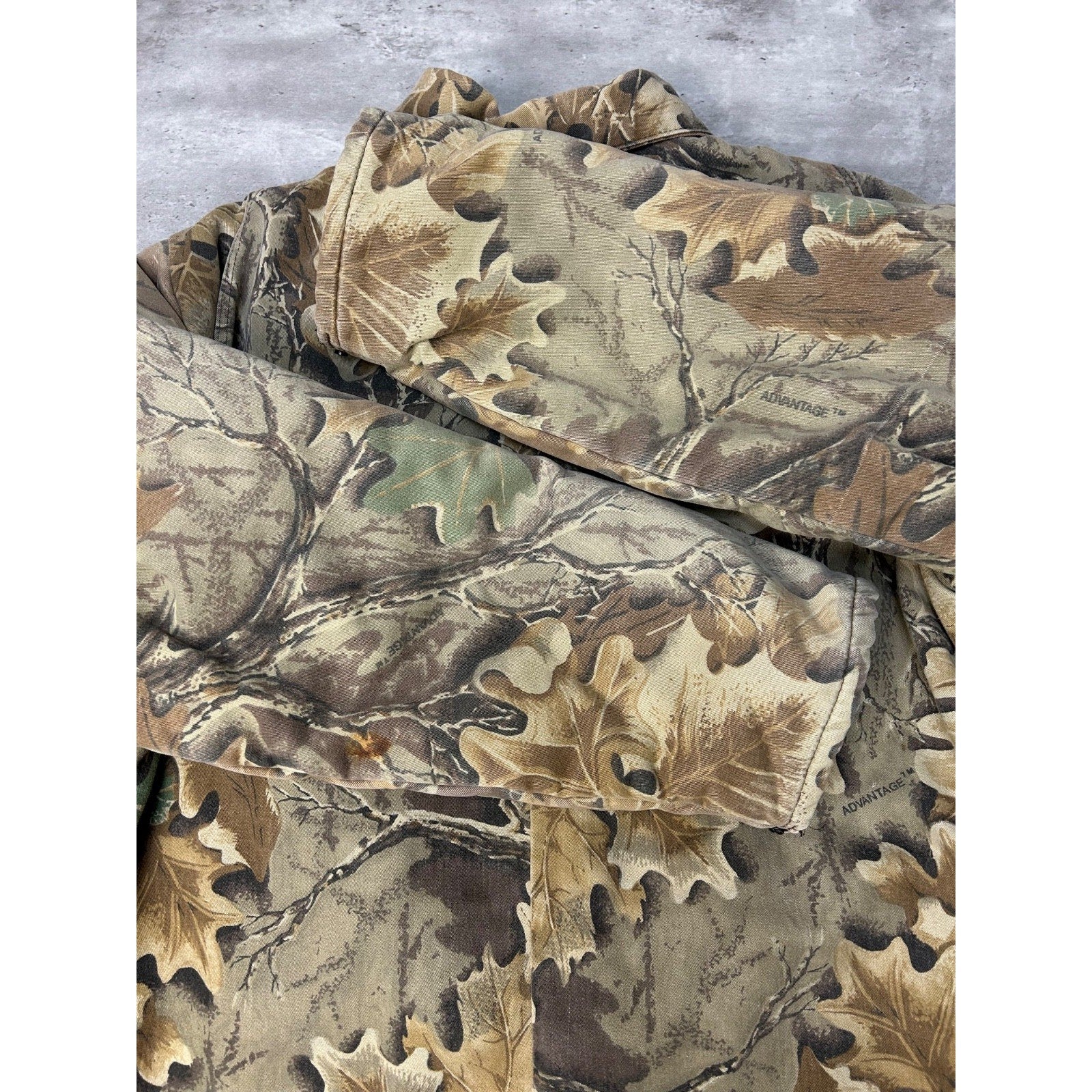 Vintage 90s Gander Mountain Advantage Camo Insulated Hunting Jacket Size Large