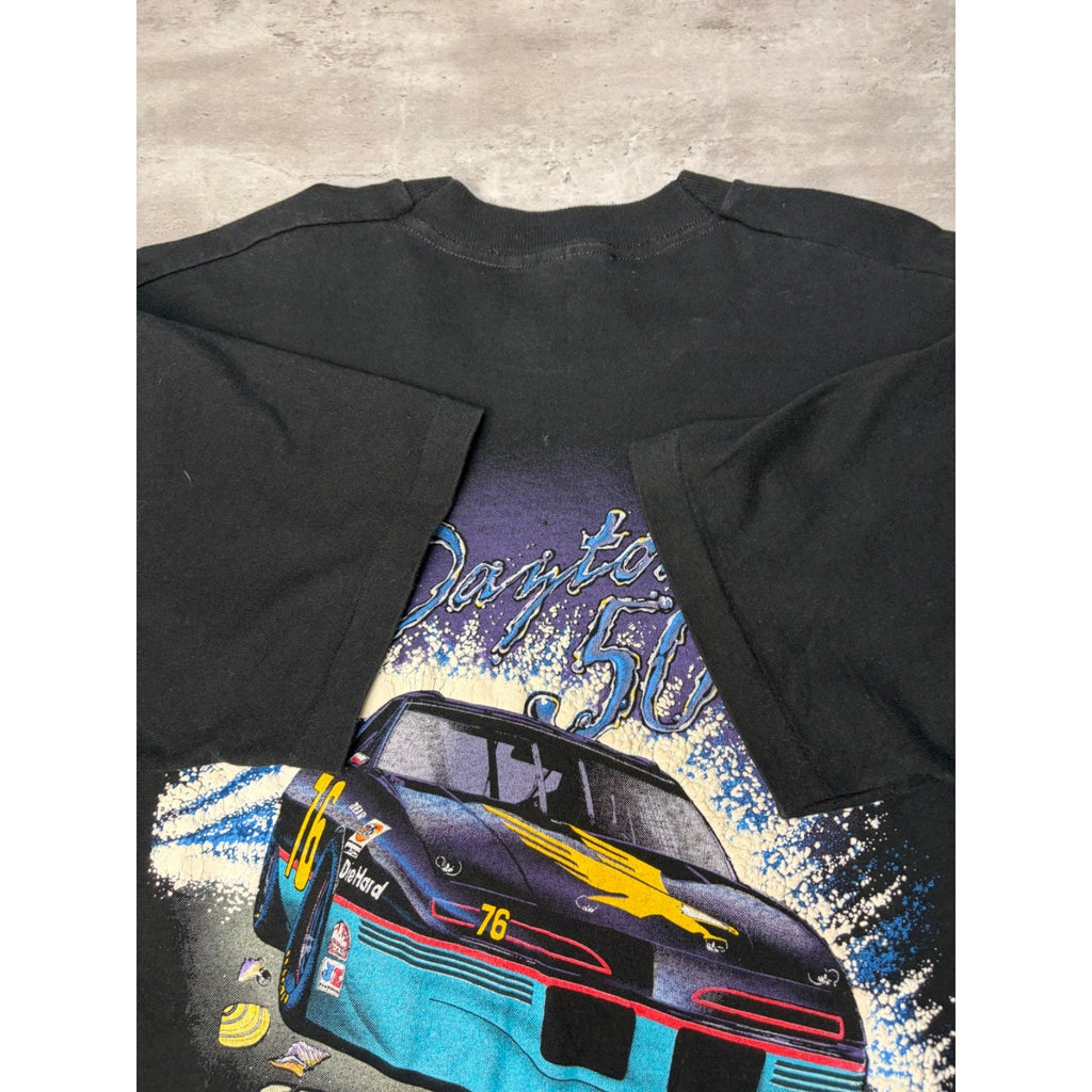 Vintage 1995 Winston Cup Daytona 500 Nascar Graphic T-Shirt Size 2XL