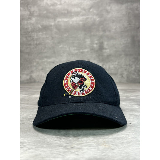 Vintage Wilkes Barre Scranton Penguins AHL Embroidered Hockey Snapback Hat OSFA