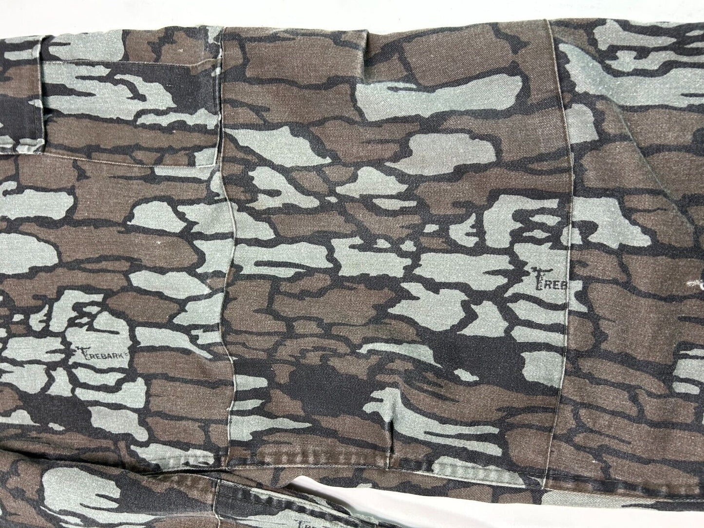 Vintage 90s Winchester Trebark Camo Hunting Cargo Double Knee Pants Size 41W