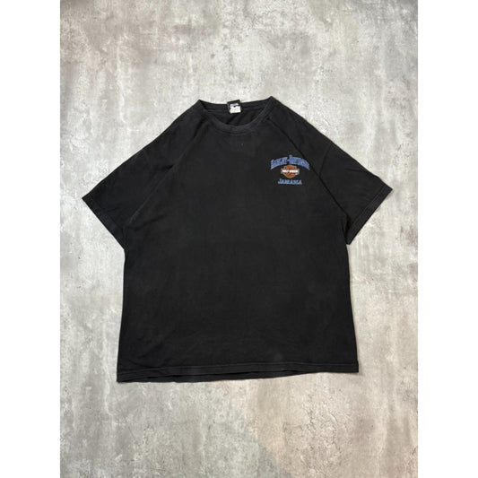Vintage Harley Davidson Classic Logo Motorcycle Spellout Graphic T-Shirt Sz 2XL