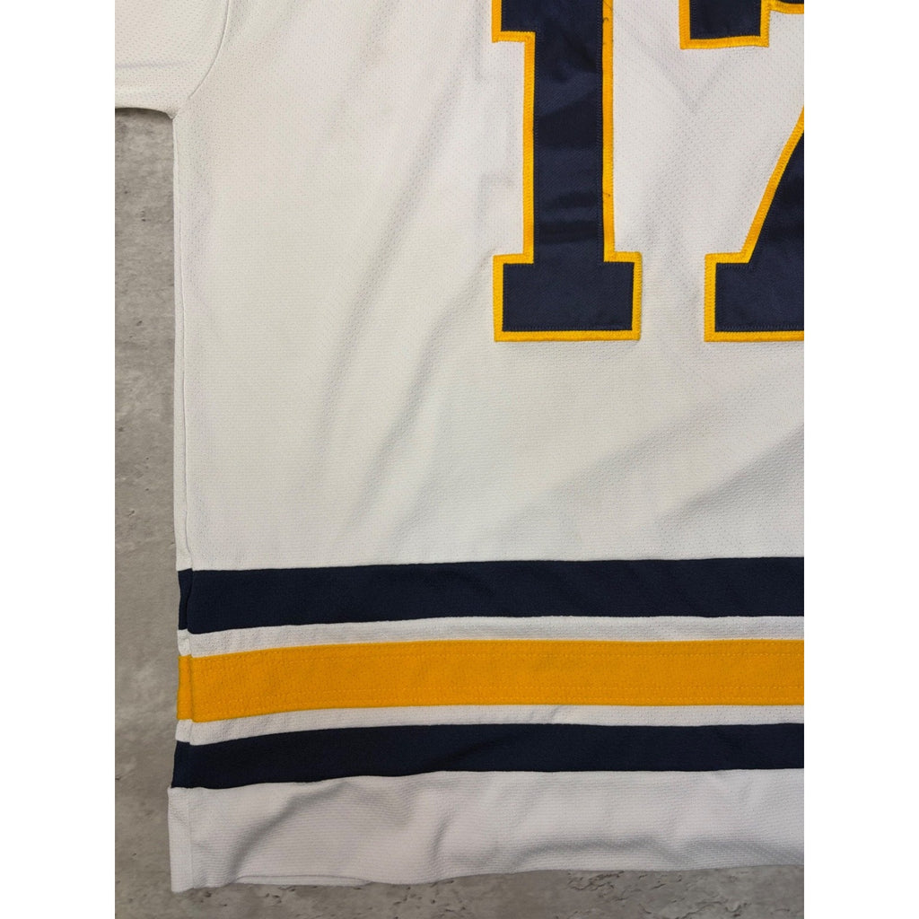 Vintage Michigan Wolverines #17 NCAA Stitched Hockey Jersey Size XL