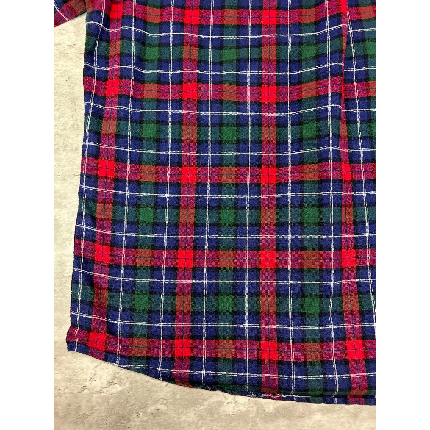 Chaps Ralph Lauren Plaid Long Sleeve Button Up Shirt Size 2XL