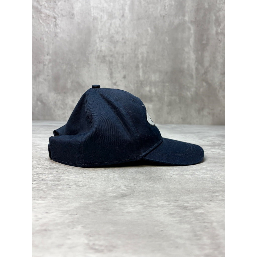 Vintage 90s Ford Embroidered Spellout Logo Patch Strapback Hat OSFA
