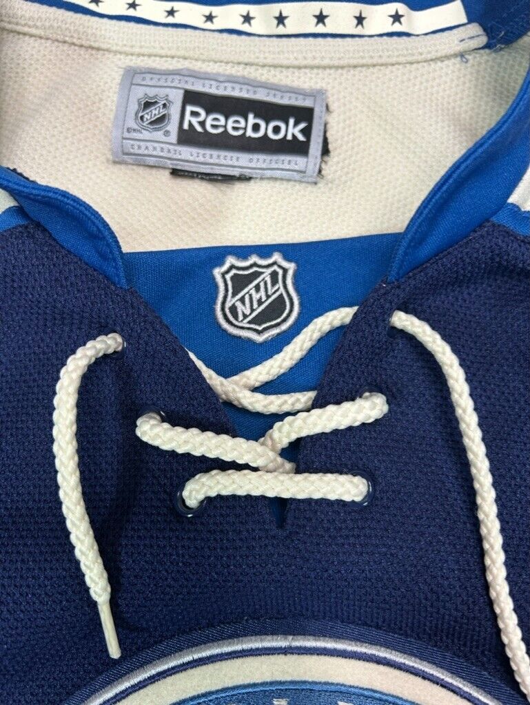 Vintage Columbus Blue Jackets Stitched Reebok Hockey Jersey Size Small