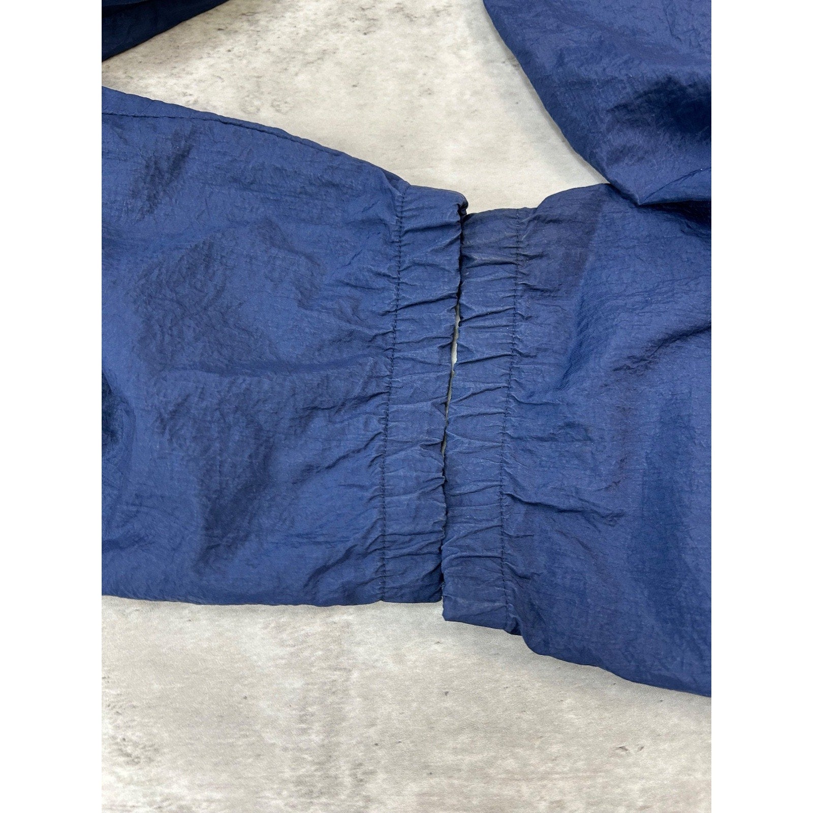 Vintage 90s Nike Tonal Embroidered Nylon Track Pants Size 2XL