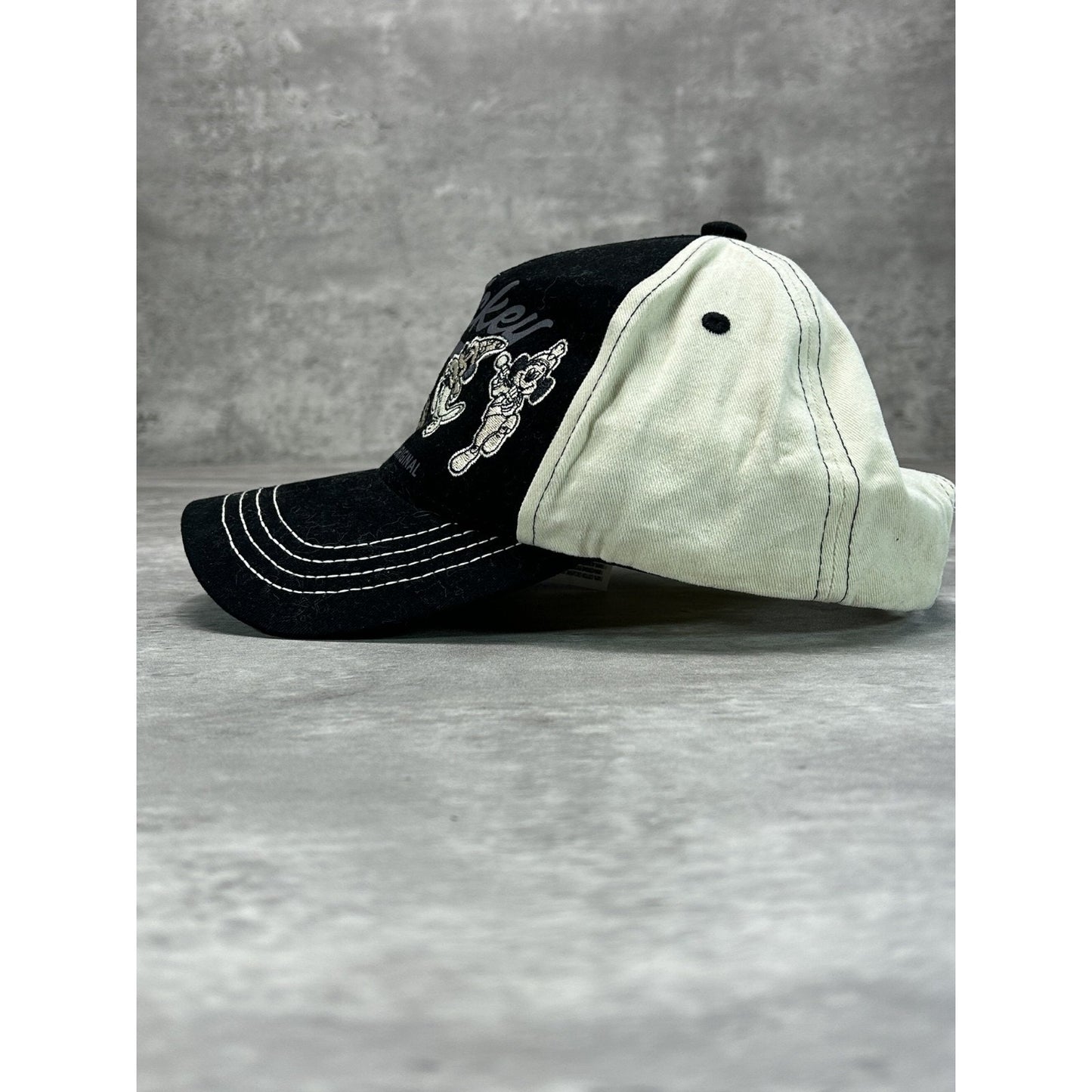 Vintage Disney Mickey Mouse Eras Of Mickey Trucker Strapback Hat OSFA