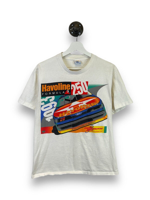 Vintage 1993 Havoline Formula 250 The Milwaukee Nascar Racing T-Shirt Sz Medium