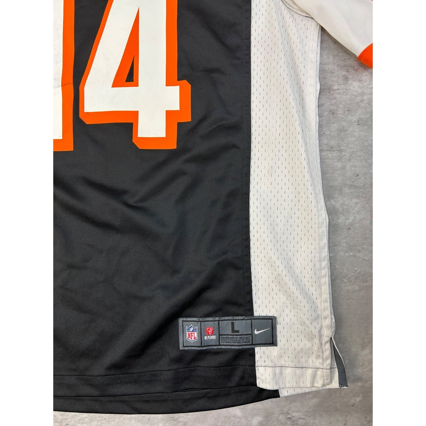 Vintage Andy Dalton #14 Cincinnati Bengals NFL Nike Football Jersey Size Large