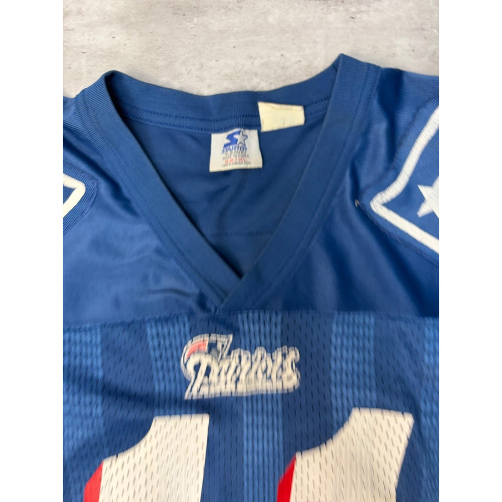 Vintage Drew Bledsoe #11 New England Patriots NFL Football Jersey Size XL