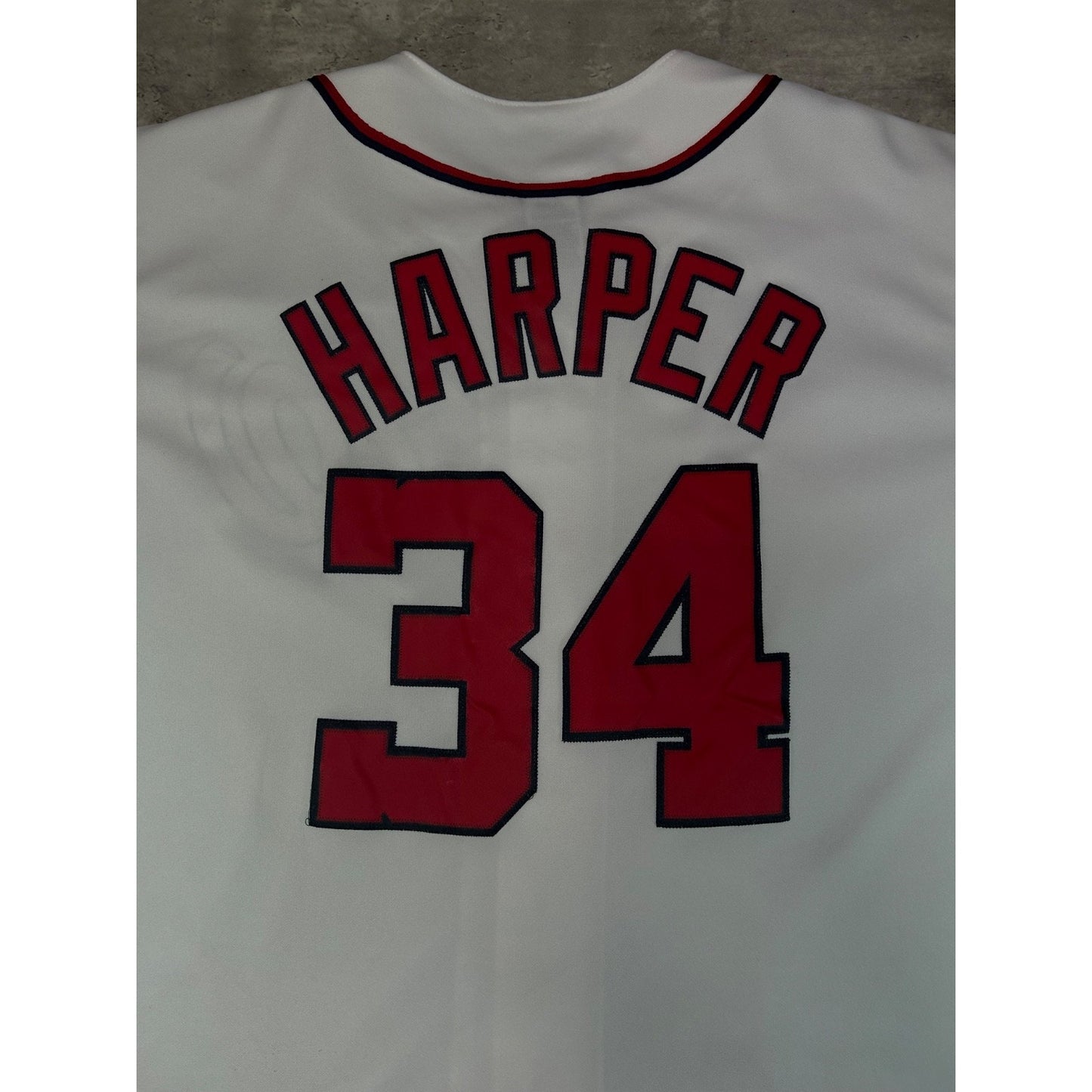 Bryce Harper #34 Washington Nationals MLB Stitched Baseball Jersey Size XL