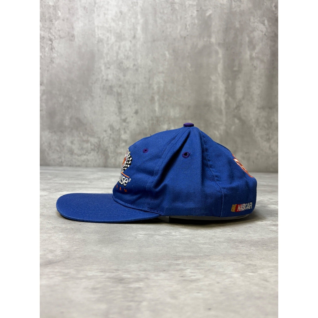 Vintage 90s Bobby Labonte Maxwell House Nascar Racing Snapback Hat YOUTH OSFA