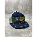 Vintage 90s Overnight Freight Trucking Graphic Trucker Snapback Hat OSFA