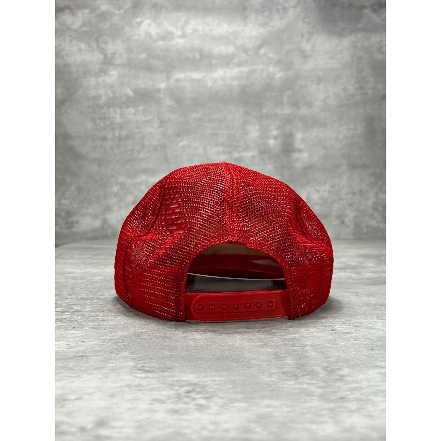 Vintage 80s Dodge Car Graphic Logo Scramble Eggs Trucker Snapback Hat OSFA