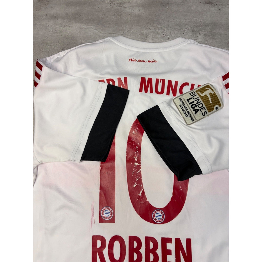 Vintage Arjen Robben #10 FC Bayern Munchen Adidas Soccer Jersey Size Medium