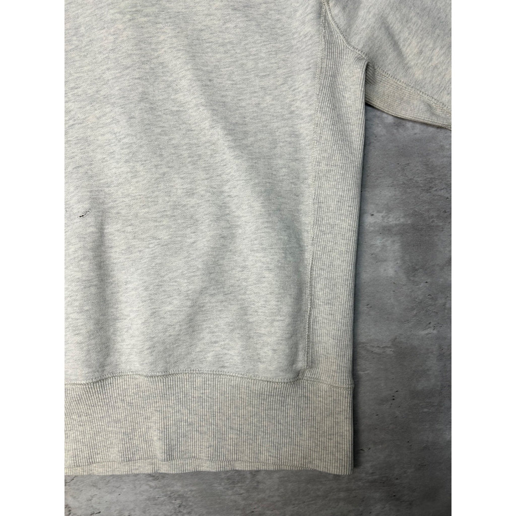 Vintage 2000s Nike Embroidered Logo 1/2 Zip Hooded Sweatshirt Size Medium YOUTH