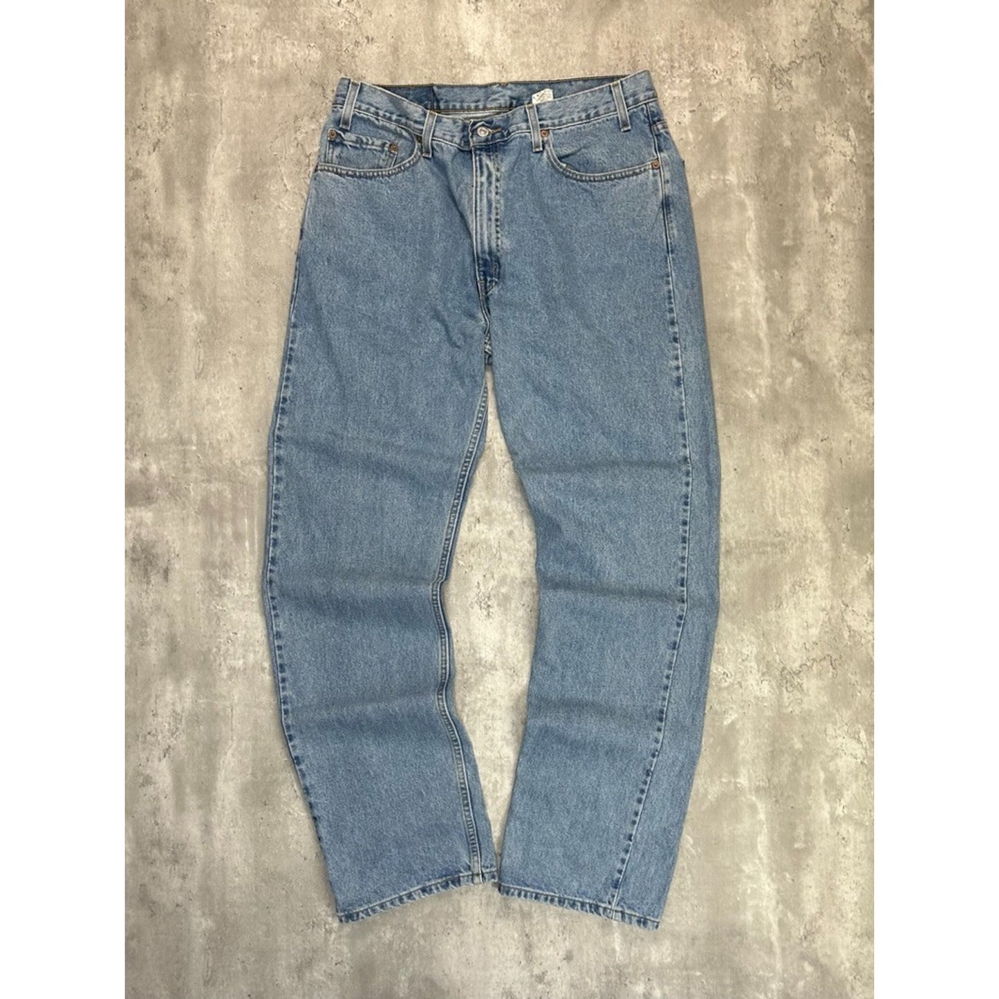 Vintage 90s Levis 505 Red Tab Light Wash Denim Pants Size 36