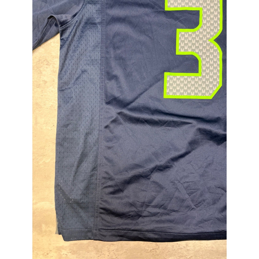 Vintage Russell Wilson #3 Seattle Seahawks Jersey Size Large