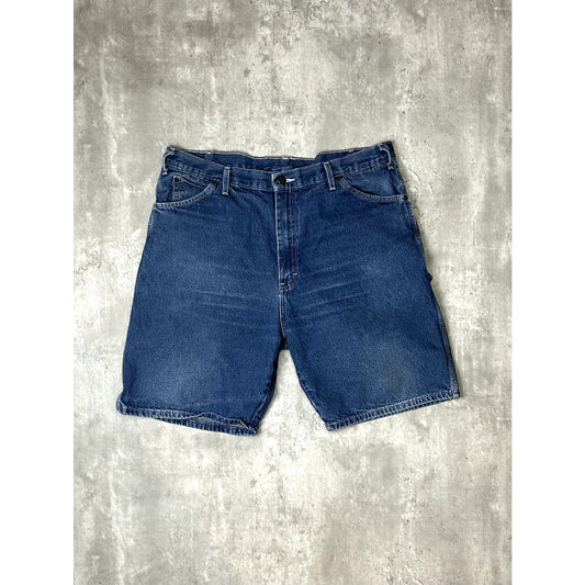 Dickies Dark Was Denin Workwear Carpenter Shorts Size 38