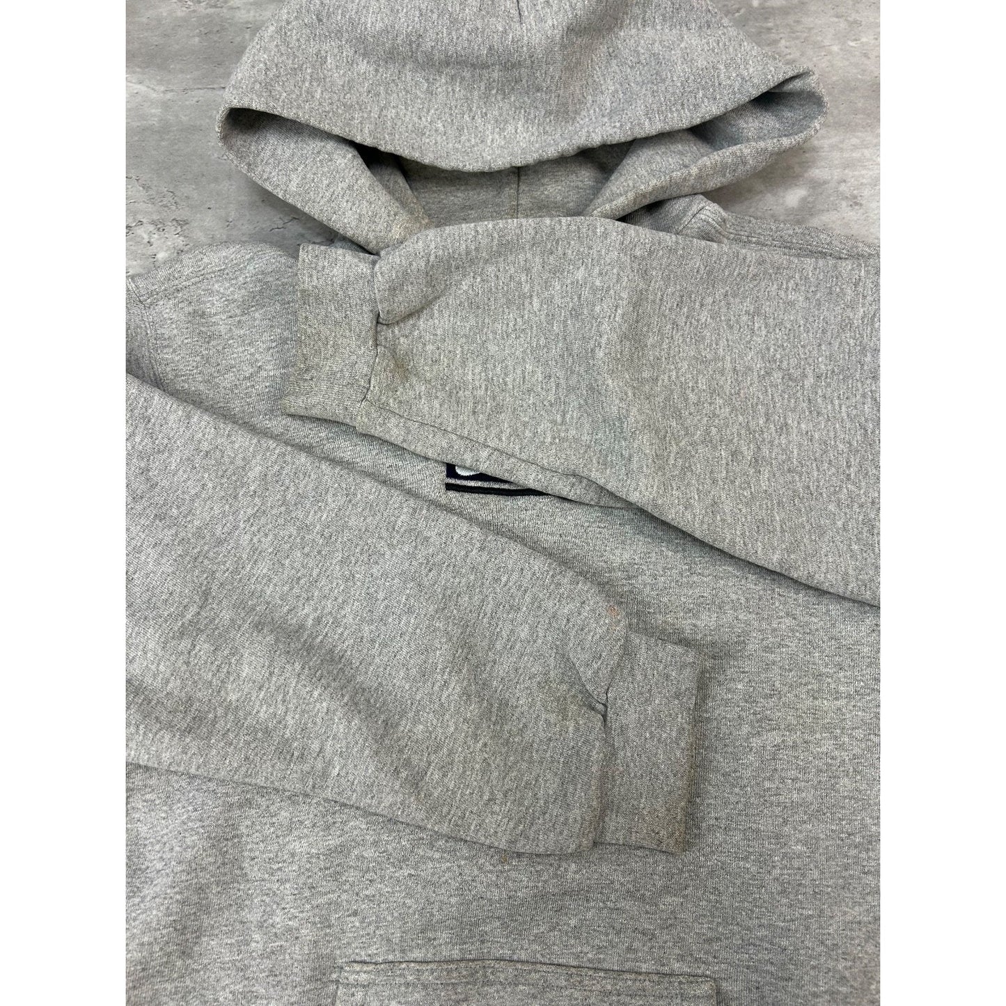 Vintage 90s Nike Embroidered Swoosh Pullover Hooded Sweatshirt Size YOUTH XL