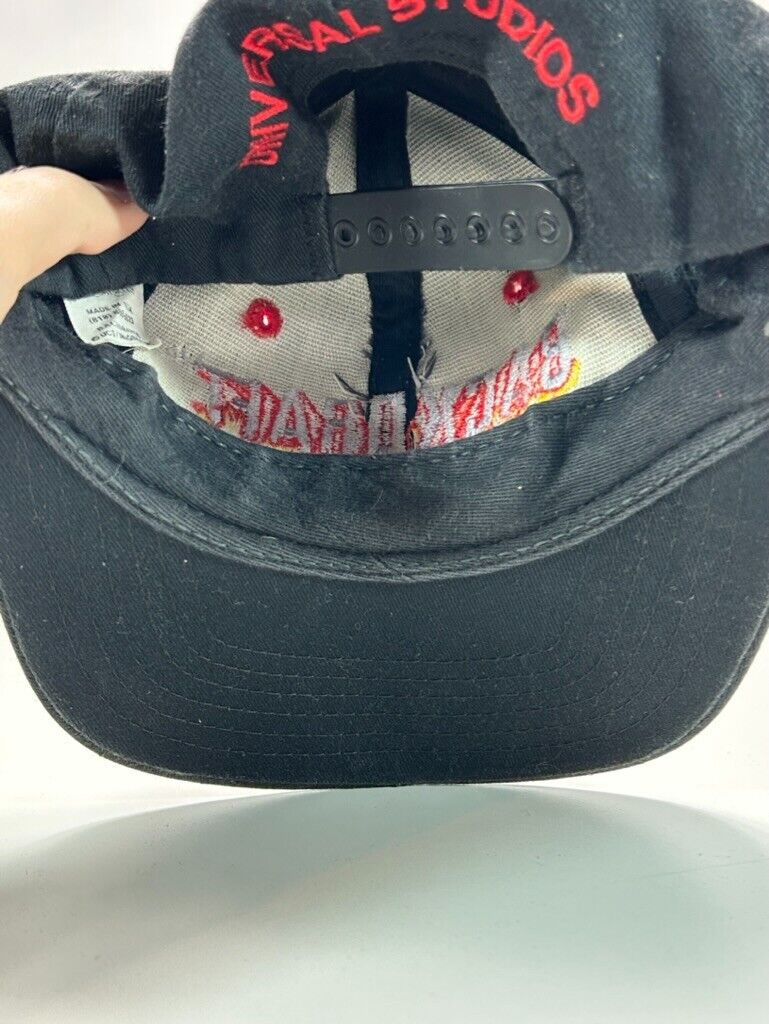 Vintage 90s Backdraft Movie Promo Embroidered Spellout Snapback Hat OSFA