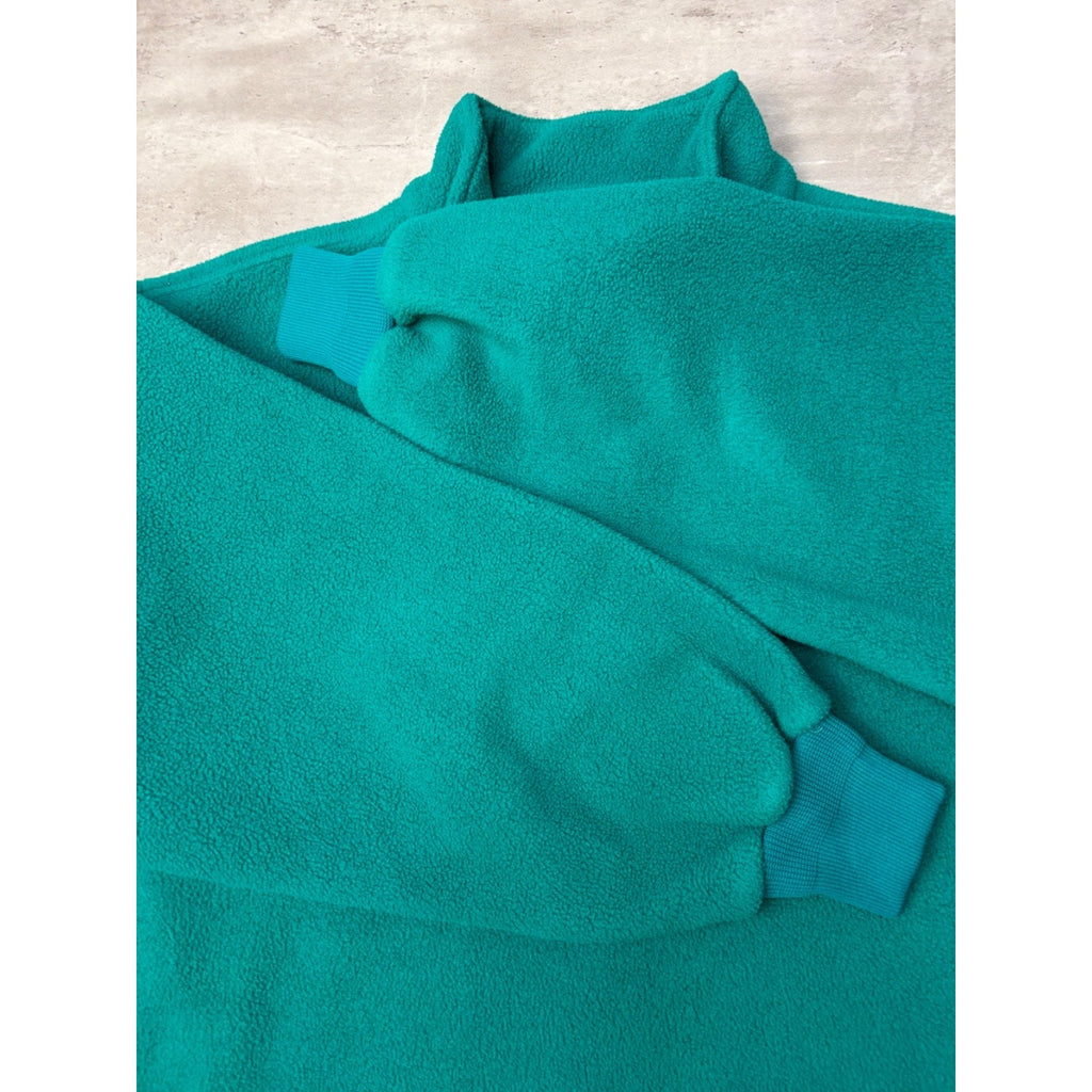 Vintage Eddie Bauer 1/4 Zip Fleece Pullover Sweatshirt Size Large