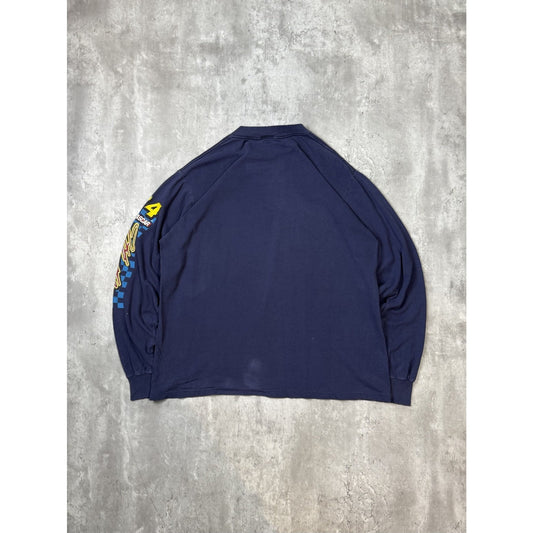 Vintage Jeff Gordon #24 Dupont Racing Nascar Long Sleeve T-Shirt Size XL