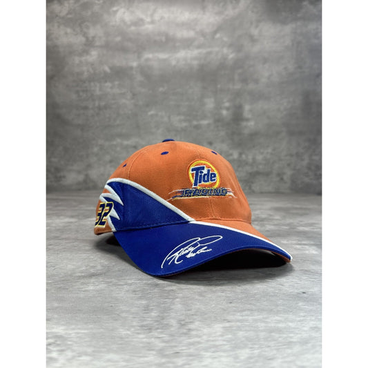 Vintage Ricky Craven #32 Nascar Tide Racing Embroidered Strapback Hat OSFA