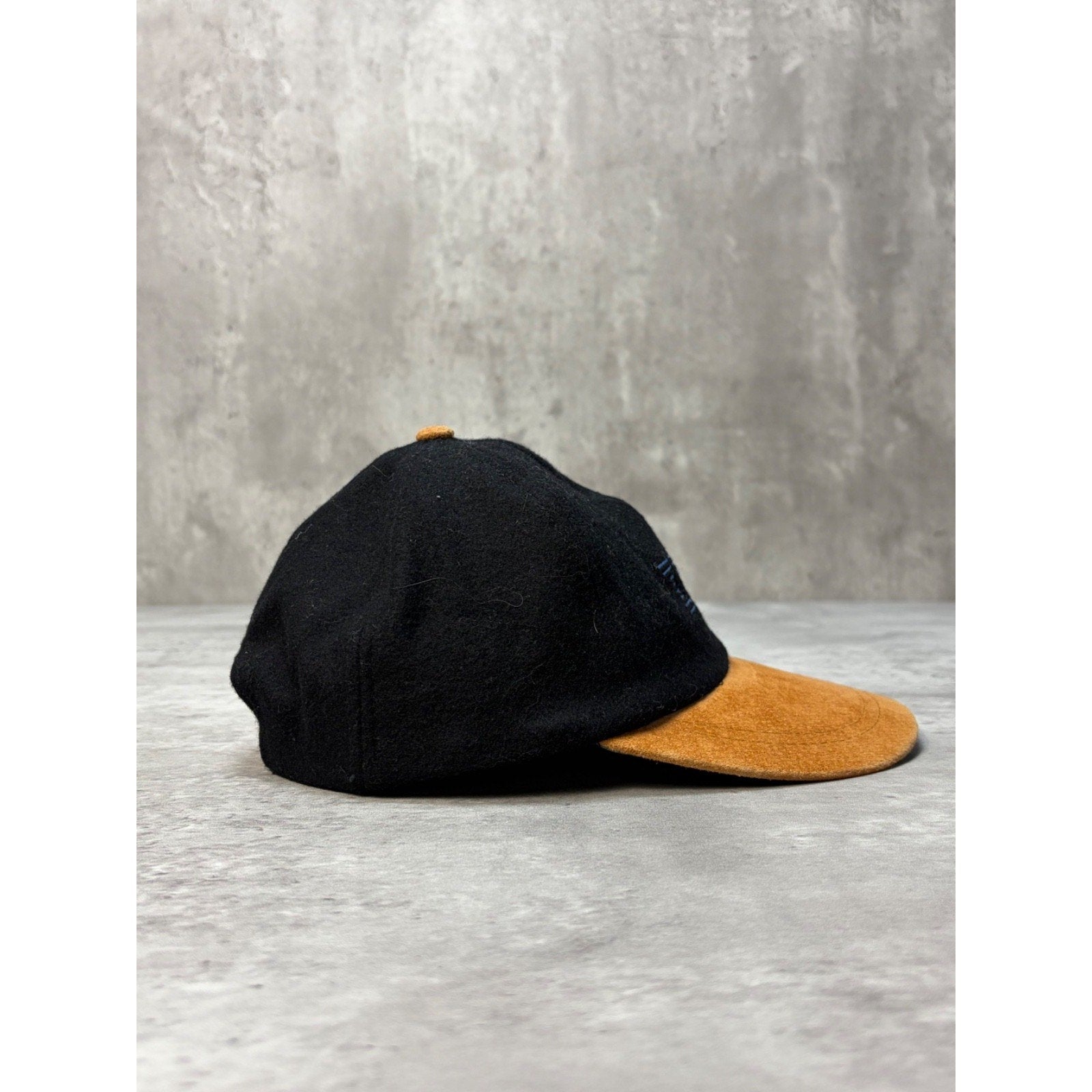 Vintage IBM Computers Embroidered Logo Two Tone Strapback Hat OSFA